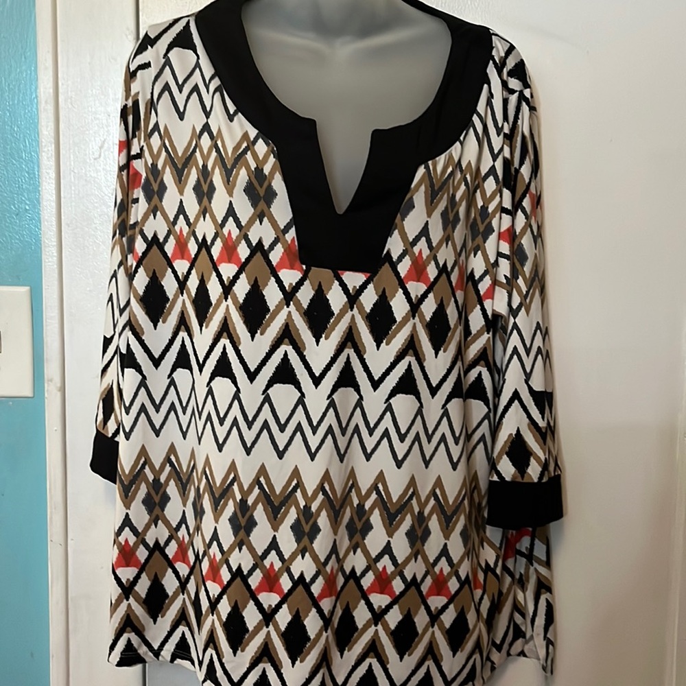 Robert Louis Multi Color Woman’s Top XL